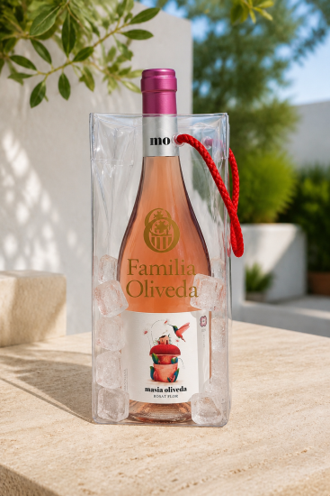 Familia Oliveda Weinkühler-Tasche transparent